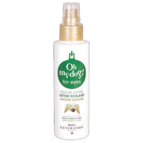 Lotion nettoyer yeux des chiens - Oh my dog de marque : OH MY DOG !