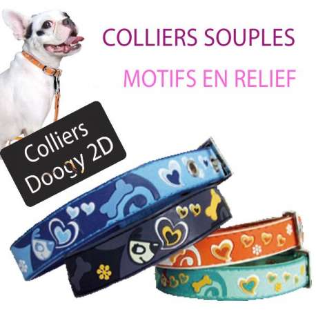 Destockage Collier pour chiens Doogy 2D Coeur de marque : DOOGY