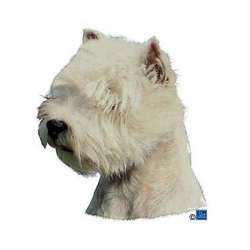 Autocollants West Highland White Terrier - 14 cm - Lot de 2 de marque :