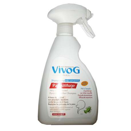 Shampooing répulsif pour chiens Vivog Concentré de marque : VIVOG