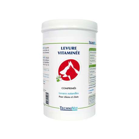 Levure vitaminée en comprimés - 800 g de marque : TECHNIVET
