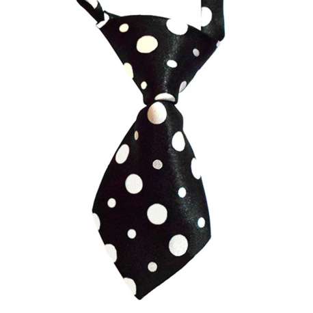 Cravate pour chien - Pois blanc de marque :