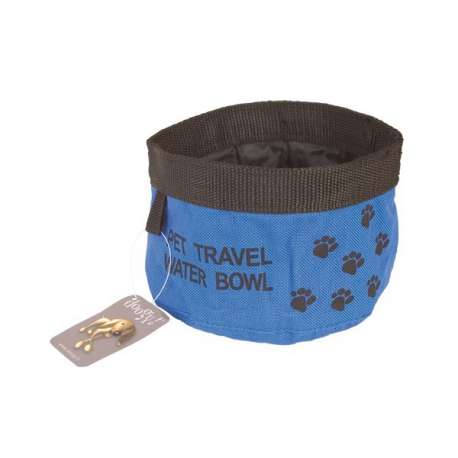 Gamelle voyage pour chien - Gamelle souple 1L de marque :