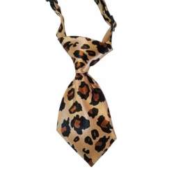 Cravate pour chien - Leopard de marque :