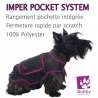 Destockage Impermeable pour chien Bobby "Pocket System" Taille 36  : Couleur:Noir, Taille:T36
