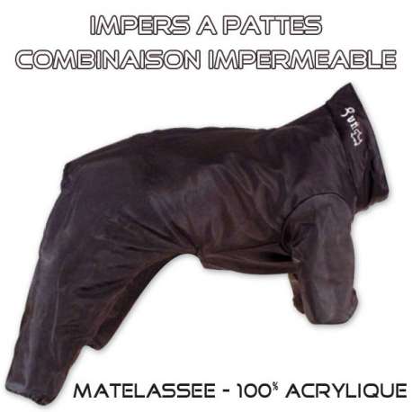 Imperméable à quatre pattes pour petit et grand chien, veste