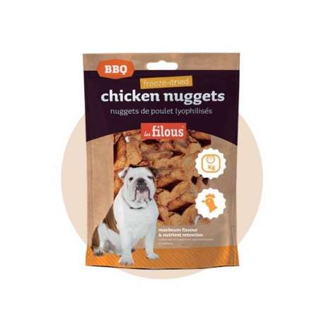 Nuggets de poulet pour chien