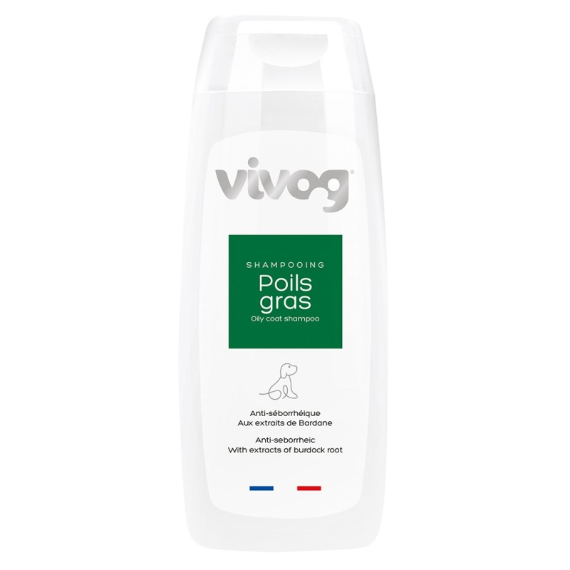 Shampooing pour chiens Vivog Poils gras de marque : VIVOG